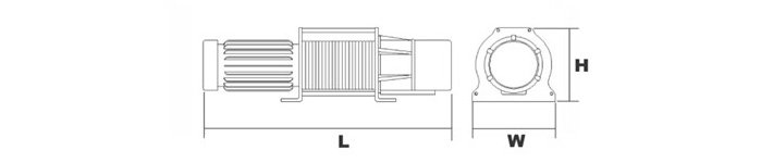 DUKE DU-213電動卷揚機尺寸
