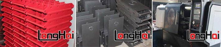 LHSR-N尼龍輪搬運小坦克數控加工與半成品圖片