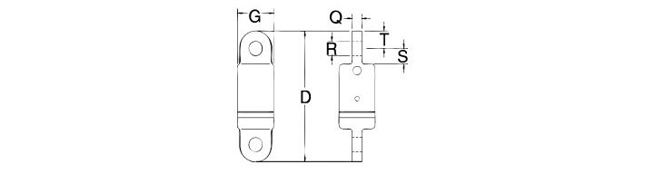 美國CROSBY OO型轉環結構尺寸圖片