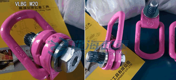  路德VLBG螺栓型旋轉吊環實物圖片