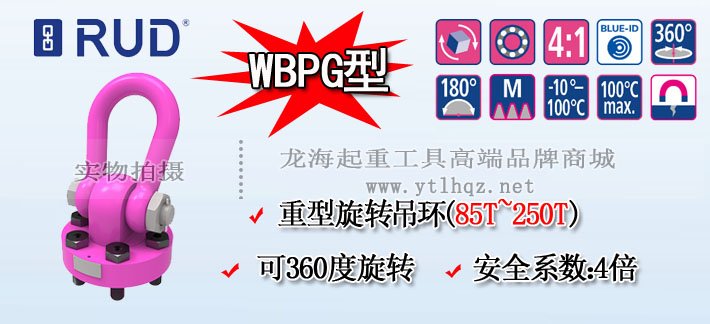 WBPG型路德螺栓型旋轉吊環