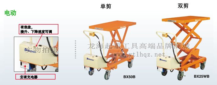 Bishamon電動升降平臺車圖片