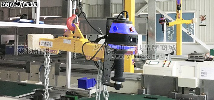 智能電動葫蘆遠程安裝滑動手柄使用現場