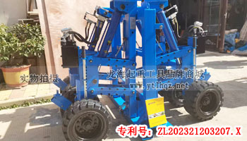 輪式集裝箱搬運車實物展示